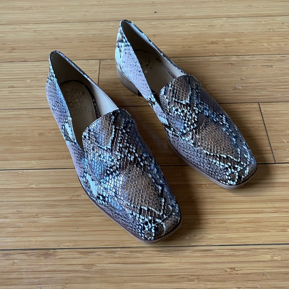 Vince camuto snakeskin loafers Clearance